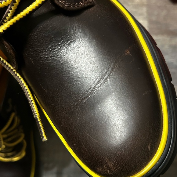 Gently Used: TIMBERLAND A2D6W MALYNN MID LACE UP BOOTS IN DARK BROWN
FOR WOMEN - Picture 6 of 7